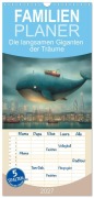 Cover-Bild zum Titel 'Familienplaner 2027 - Die langsamen Giganten der Träume mit 5 Spalten (Wandkalender, 21 x 45 cm) CALVENDO' von 'Anne Seltmann'