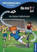 Cover-Bild zum Titel 'Die drei ??? Kids, Bücherhelden 2. Klasse, Verrücktes Fußballspiel' von 'Ulf Blanck, Boris Pfeiffer'