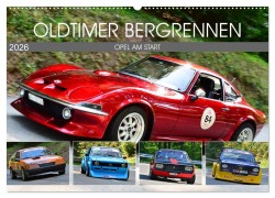 Cover-Bild zum Titel 'OLDTIMER BERGRENNEN - OPEL AM START (Wandkalender 2026 DIN A2 quer), CALVENDO Monatskalender' von 'Ingo Laue'