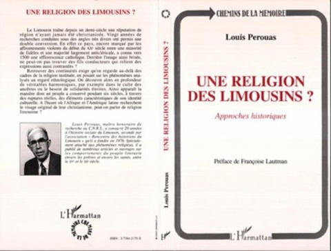Une religion des Limousins? Approches historiques - Perouas