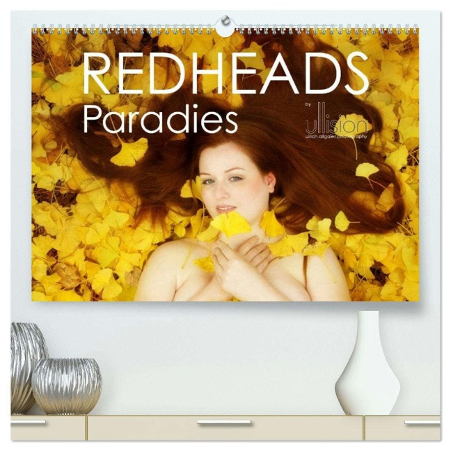 REDHEADS Paradies (hochwertiger Premium Wandkalender 2026 DIN A2 quer), Kunstdruck in Hochglanz - Allgaier, Ulrich Www. Ullision. Com