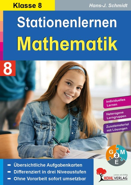 Stationenlernen Mathe / Klasse 8 - Hans-J. Schmidt