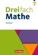 Cover-Bild zum Titel 'Dreifach Mathe 7. Schuljahr - Arbeitsheft mit Lösungen' von ''