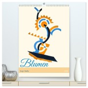Cover-Bild zum Titel 'Serge Gladky - Blumen (hochwertiger Premium Wandkalender 2026 DIN A2 hoch), Kunstdruck in Hochglanz' von 'Peter Balan'