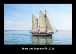 Cover-Bild zum Titel 'Boote und Segelschiffe 2026 Fotokalender DIN A3' von 'Tobias Becker'