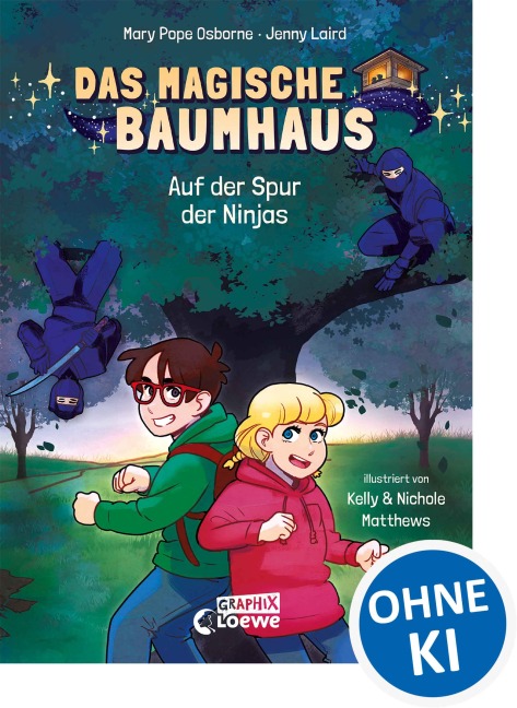 Das magische Baumhaus (Comic-Buchreihe, Band 5) - Auf der Spur der Ninjas - Mary Pope Osborne, Jenny Laird
