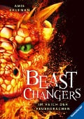 Cover-Bild zum Titel 'Beast Changers, Band 2 - Im Reich der Feuerdrachen' von 'Amie Kaufman'