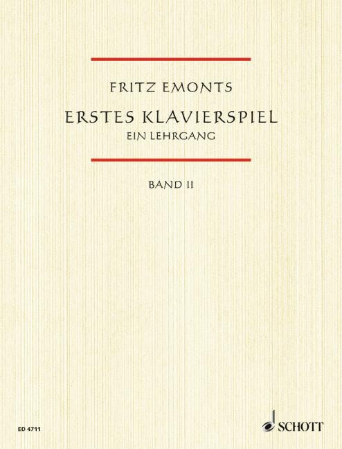 Erstes Klavierspiel II - Fritz Emonts