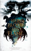 Cover-Bild zum Titel 'Her Blood, his Flame - Moon of the Dragon Princess' von 'Nuala Hawk, Kara Silver'