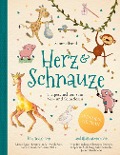 Cover-Bild zum Titel 'Herz und Schnauze' von 'Marco Egger, Ben-Luca Pitlik, Bettina Linder, Sarah Zott, Lena Henkel'