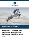 Cover-Bild zum Titel 'Von den Lehrern am meisten geschätzte Leistungsindikatoren' von 'Manuel António Tsanzana'
