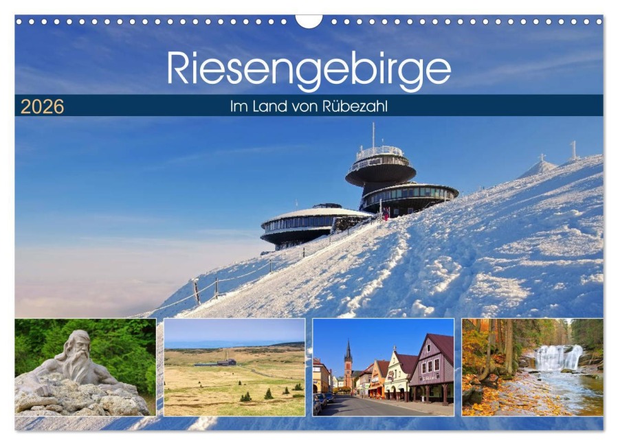 Riesengebirge - Im Land von Rübezahl (Wandkalender 2026 DIN A3 quer), CALVENDO Monatskalender - LianeM LianeM