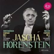 Cover-Bild zum Titel 'Schostakowitsch: Sinfonie Nr. 1 - Nielsen: Sinfoni' von 'Jascha Horenstein'
