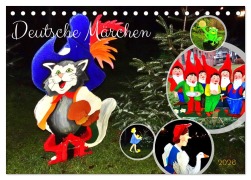 Cover-Bild zum Titel 'Deutsche Märchen (Tischkalender 2026 DIN A5 quer), CALVENDO Monatskalender' von 'Henning von Löwis of Menar'