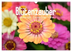 Cover-Bild zum Titel 'Blütenzauber - Traumhafte Farben der Natur (Wandkalender 2026 DIN A3 quer), CALVENDO Monatskalender' von 'Benpx Media'