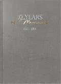 rido/idé 7022404015 10-Jahres-Kalender (2025-2034) "10 Years of Moments"| 1 Seite = 1 Tag| A4| 416 Seiten| Kunstleder| grau - 