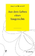 Cover-Bild zum Titel 'Aus dem Leben eines Taugenichts' von 'Joseph Von Eichendorff'