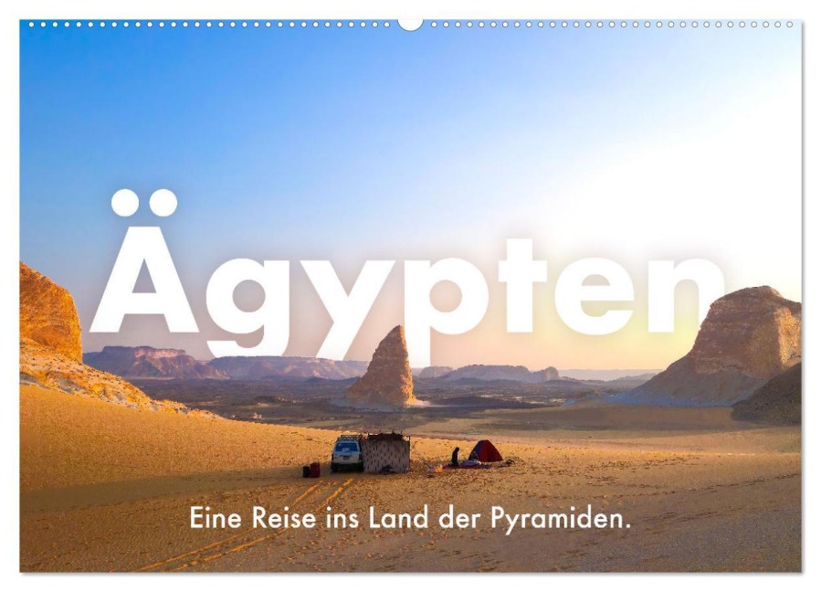 Ägypten - Eine Reise ins Land der Pyramiden. (Wandkalender 2026 DIN A2 quer), CALVENDO Monatskalender - M. Scott