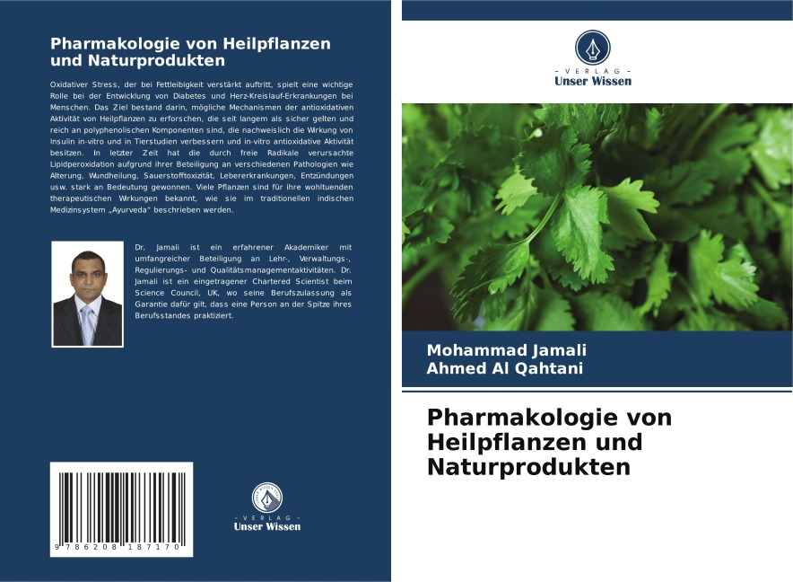 Pharmakologie von Heilpflanzen und Naturprodukten - Mohammad Jamali, Ahmed Al Qahtani