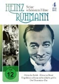 Cover-Bild zum Titel 'Heinz Rühmann - Seine schönsten Filme' von 'E. W. Emo, Per Schwenzen, Ilya Ilf, Yevgeni Petrov Horst Budjuhn, Bernd Hofmann'