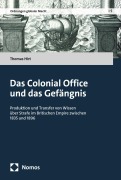 Cover-Bild zum Titel 'Das Colonial Office und das Gefängnis' von 'Thomas Hirt'