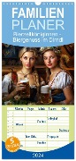 Familienplaner 2024 - Bierzeltköniginnen - Biergenuss im Dirndl mit 5 Spalten (Wandkalender, 21 x 45 cm) CALVENDO - Anja Frost