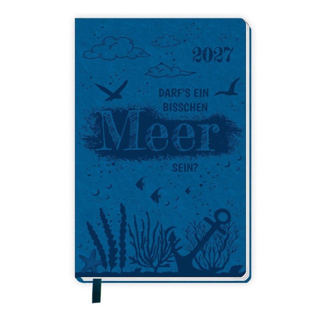 TRÖTSCH - Taschenkalender A7 Soft Touch Maritim 2027 - 