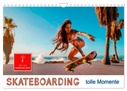 Cover-Bild zum Titel 'Skateboarding - tolle Momente (Wandkalender 2026 DIN A4 quer), CALVENDO Monatskalender' von 'Peter Roder'