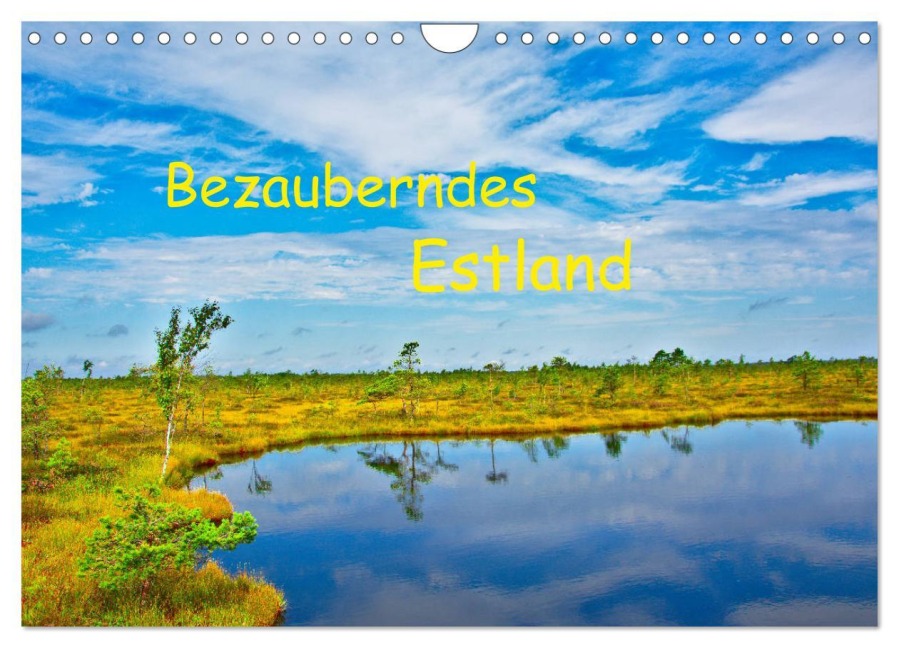 Bezauberndes Estland (Wandkalender 2026 DIN A4 quer), CALVENDO Monatskalender - Lost Plastron Pictures