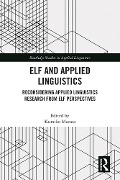 Cover-Bild zum Titel 'ELF and Applied Linguistics' von ''