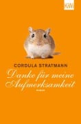 Cover-Bild zum Titel 'Danke für meine Aufmerksamkeit' von 'Cordula Stratmann'