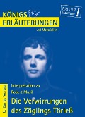 Cover-Bild zum Titel 'Die Verwirrungen des Zöglings Törleß von Robert Musil. Textanalyse und Interpretation.' von 'Robert Musil'