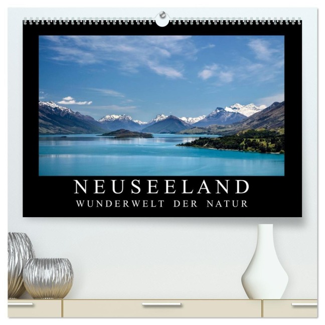 Neuseeland - Wunderwelt der Natur (hochwertiger Premium Wandkalender 2026 DIN A2 quer), Kunstdruck in Hochglanz - Christian Müringer