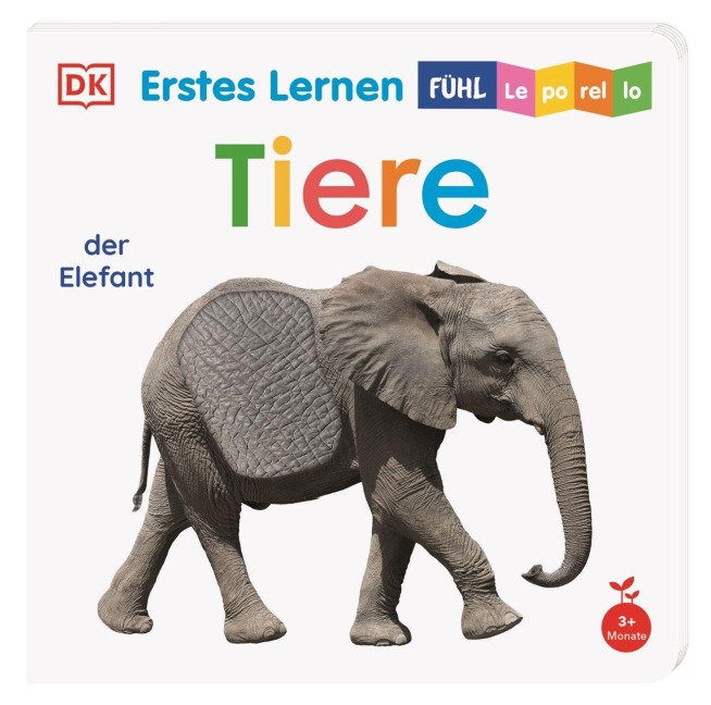 Erstes Lernen Fühl-Leporello. Tiere - DK Erstes Lernen