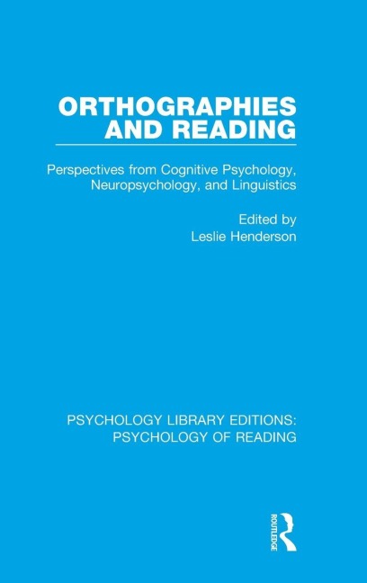 Orthographies and Reading - 