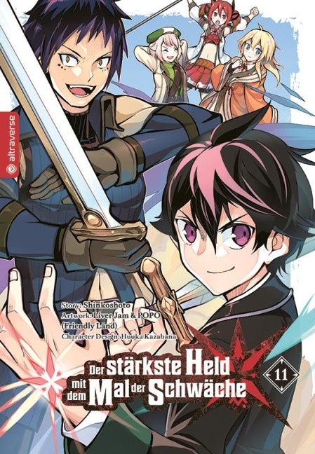 Der stärkste Held mit dem Mal der Schwäche 11 - Shinkoshoto, Huuka Kazabana, Friendly Land