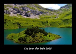 Cover-Bild zum Titel 'Die Seen der Erde 2025 Fotokalender DIN A3' von 'Tobias Becker'