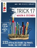Cover-Bild zum Titel 'Trick 17 Malen & Zeichnen' von 'Monika Reiter, Gecko Keck, Kirsten Albers'