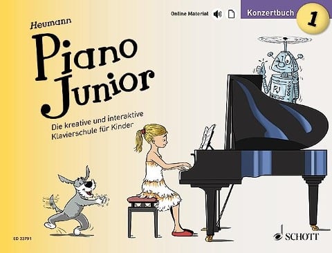 Piano Junior: Konzertbuch 1 - Hans-Günter Heumann