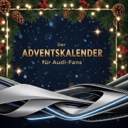 Cover-Bild zum Titel 'Der Adventskalender für Audi-Fans' von 'Hannah Huber'