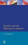 Stylistics and the Teaching of Literature - H G Widdowson