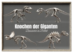 Cover-Bild zum Titel 'Knochen der Giganten - Dinosaurier im Porträt (Wandkalender 2026 DIN A3 quer), CALVENDO Monatskalender' von 'Mb Fotografie'