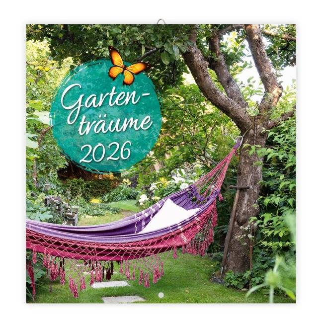 Trötsch Broschürenkalender Gartenträume 2026 - 