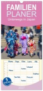 Cover-Bild zum Titel 'Familienplaner 2027 - Unterwegs in Japan mit 5 Spalten (Wandkalender, 21 x 45 cm) CALVENDO' von 'Nina Schwarze'