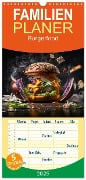 Familienplaner 2025 - Burgerfood mit 5 Spalten (Wandkalender, 21 x 45 cm) CALVENDO - Dirk Meutzner