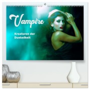 Cover-Bild zum Titel 'Vampire Kreaturen der Dunkelheit (hochwertiger Premium Wandkalender 2026 DIN A2 quer), Kunstdruck in Hochglanz' von 'Liselotte Brunner-Klaus'