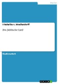 Cover-Bild zum Titel 'Das Jiddische Lied' von 'Friederike v. Moellendorff'