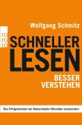 Cover-Bild zum Titel 'Schneller lesen - besser verstehen' von 'Wolfgang Schmitz'