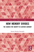 Cover-Bild zum Titel 'How Memory Divides' von 'Jeremy Brooke Straughn'