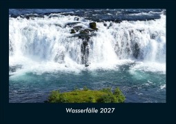 Cover-Bild zum Titel 'Wasserfälle 2027 Fotokalender DIN A4' von 'Tobias Schmitt, Kevin Heber'